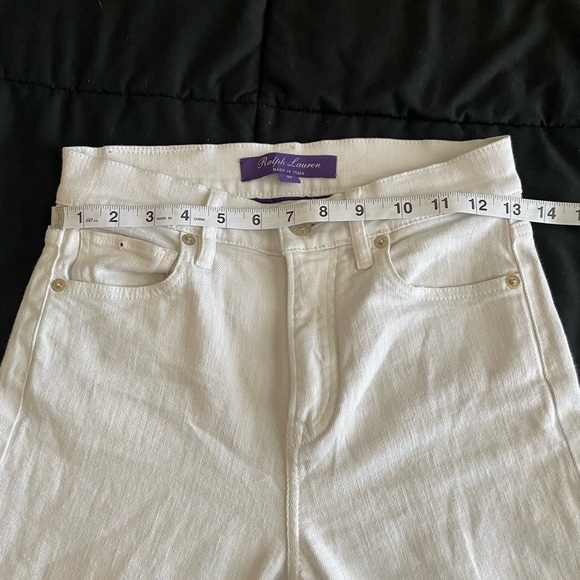 Ralph Lauren Purple label White Flared Jeans - Picture 9 of 11
